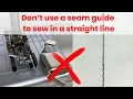 Download Lagu How to sew in a straight line for beginners - without buying any new gadgets!