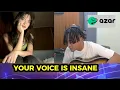 Download Lagu singing to strangers on Azar | OmeTv Alternative | she’s in shocked! 🤭❤️😅