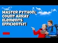 Count Frequency of every element in an array using Python in a simple way Python Interview Questions