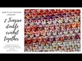 Tunisian crochet 101 2 Tunsian double crochet together