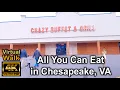 4K30 Walking Tour Crazy Buffet Lunch Buffet No Vlog Just Walk GoPro Hero 10 Lowlight Test