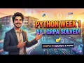 Python Week 1 GRPA Full Solution IIT Madras BS Degree Score 100 Marks Easily