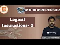 Logical Instructions-2 8085 Microprocessor MICROPROCESSOR Avinash Sir