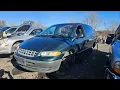 1999 Plymouth Grand Voyager at U-Pull Salvage Yard in Iowa