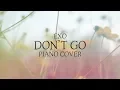 엑소 (EXO) - 나비소녀 (Don't Go) | Kpop Piano Cover