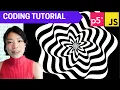 Download Lagu p5.js Coding Tutorial | Hypnotic Flowers