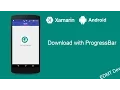 Xamarin Android Tutorial - Download file with ProgressBar