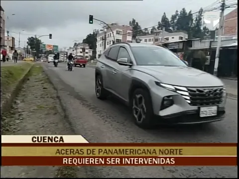 Aceras de Panamericana Norte requieren ser intervenidas