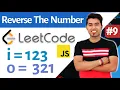 LeetCode Interview Program to Reverse the Integer Number in JavaScript