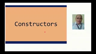 CONSTRUCTORS Java Object Oriented Programming Tagalog Lecture