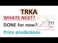What s next Is it done Can it run up again Price predictions TRKA