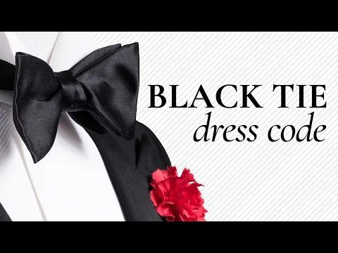 Black Tie | Dress Codes – Rampley and Co