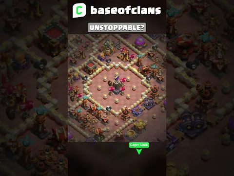 100% Defensive Wins! BEST TH16 War Base Layout
