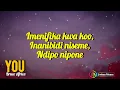 BRUCE AFRICA - YOU (LYRICS)
