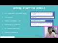 Update function module in SAP ABAP explained in detail - updated