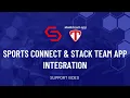 Sports Connect Stack Team App Integration - Help Stack Team App