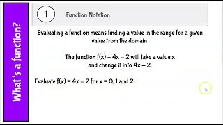 W13A V2 Function Notation
