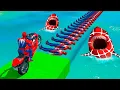 Download Lagu الرجل العنكبوت انقاذ باتمان Spider-Man Rescue batman vs iron man vs venom funny Game GTA 5 superhero