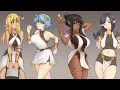 MAIDEN PRIESTESS CONCEPT ART - Draw With Mikey 138