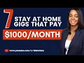 7 Legit Stay at Home Gigs That Pay 1 000 Per Month Online