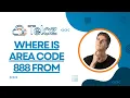 Where is area code 888 from Cracking the Code