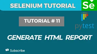 How to Generate HTML Report in Pytest with Selenium Step-by-Step Tutorial