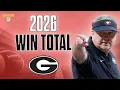 Georgia 2026 Season Bulldogs Win Total Predictions Cover 3 College Football