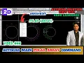 Polar Array Array Command in AutoCAD Tutorial for Beginners Urdu Language Vid