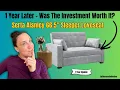 Serta Ainsley Convertible 66 5 Sleeper Loveseat 1 Year Update My Guests Ask Me Where I Got This