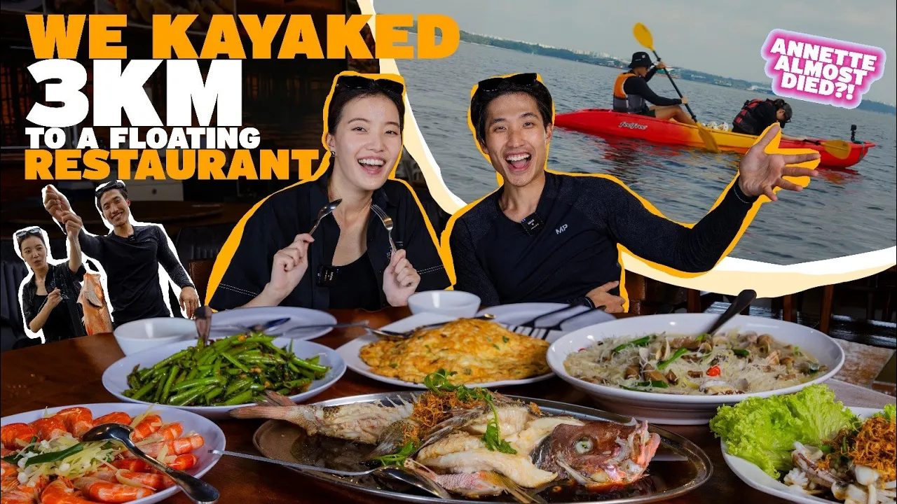 Kayaking to a Seafood Restaurant in the Middle of the Sea?!   Adventure Of The Day Ep 1