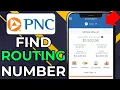 HOW TO FIND YOUR ROUTING NUMBER IN THE PNC BANK APP 2026