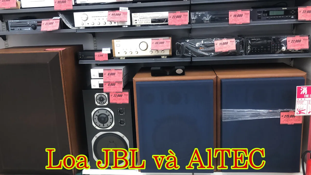 Loa jbl Treble JBL | Loa ALTEC | siêu thị đồ cũ nhật - Đức Qúy Vlogs