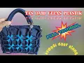 Download Lagu Cara membuat tas dari limbah gelas plastik #fls2n  #caramembuattastalikur @DavazkaYoutube