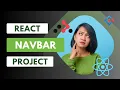 React Navbar Project Using React Router V6 Ant Design UI For Beginners