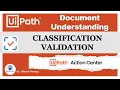 UiPath Action Center Validation Human-in-the-Loop in Document Understanding