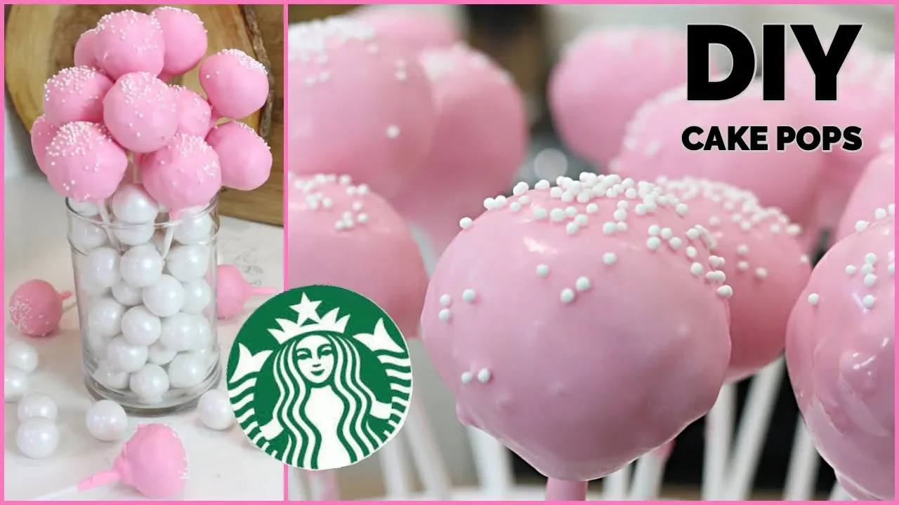 
          
          
          
            
            How to Make CAKE POPS | DIY Starbucks Homemade COPYCAT Birthday Cake Pops Recipe
          
        . 