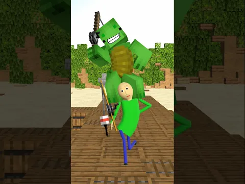 Mikey & Baldi’s New Secret Fishing Technique! - MAIZEN Minecraft Animation