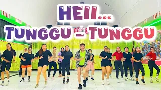 heii tunggu tunggu dj viral tiktok 2026 zumba fitness senam kreasi indonesia terbaru
