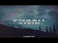 Alec Benjamin - Let Me Down Slowly (Lyrics)