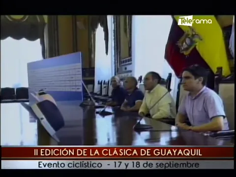 II edición de la Clásica de Guayaquil evento ciclístico - 17 y 18 de septiembre