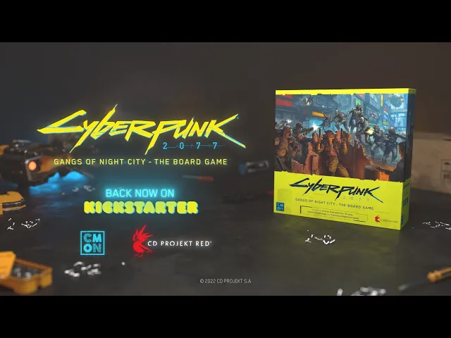 Cyberpunk 2077: Gangs of Night City - The Board Game