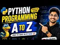 Python Programming A to Z Series Introduction EP-01