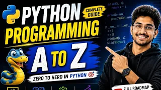Python Programming A to Z Series Introduction EP-01