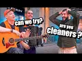 Download Lagu WHEN THE CLEANER GAVE A GUITAR, thay WERE VERY SURPRISED