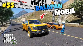 BOBOIBOY GEMPA BALAPAN PAKAI MOBIL BARU SUPER CEPAT- GTA 5 MOD BOBOIBOY