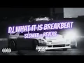 Download Lagu DJ BREAKBEAT WHAT IT IS VIRAL TIKTOK SLOWED + REVERB