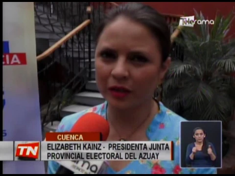 CNE Azuay alista mesa de seguridad para segunda vuelta electoral