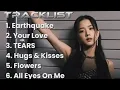 Download Lagu Jisoo songs {lyrics} Earthquake,  your love , tears, hugs \u0026 kiss , flower and all eyes on me 