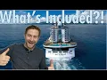 What is INCLUDED on MSC Seascape ALL the details