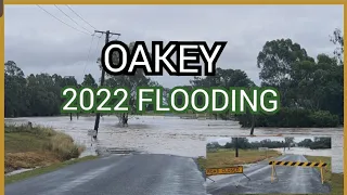 Flooding in Oakey February 2022